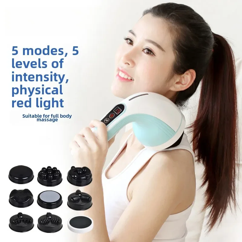 

Massager Neck Waist Shoulder Charging Handheld Massage Stick Muscle Relaxer