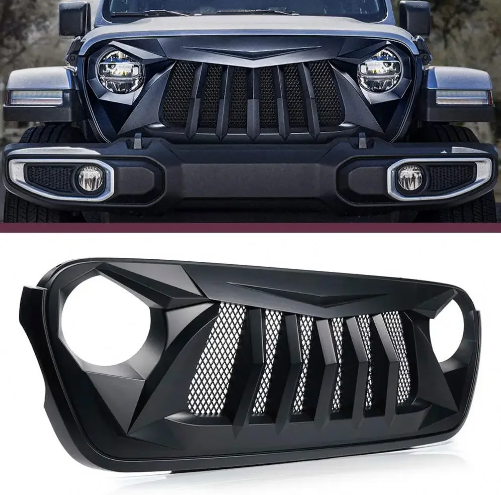 

Hot sales automotive auto body system body kit 4x4 offroad accessories front bumper grill for JEEP WRANGLER JT