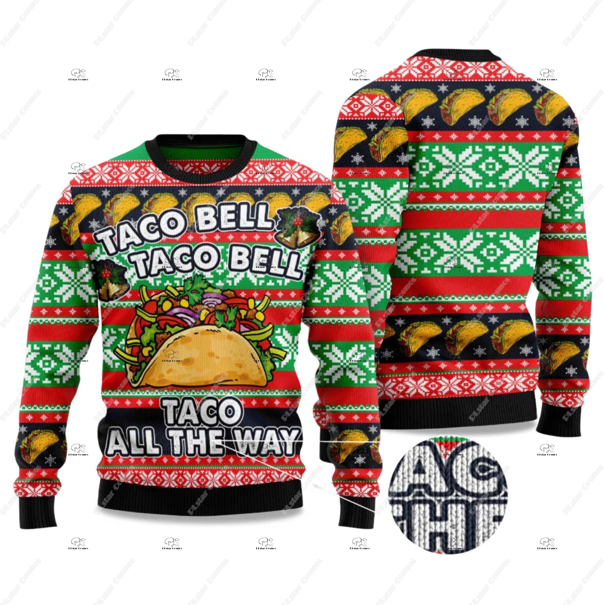 Christmas Santa Claus Cosplay Jesus Cat Pet Outfit Vintage Ugly Sweater 3DPrint Harajuku Pullover Casual Funny Long Sleeves Q11
