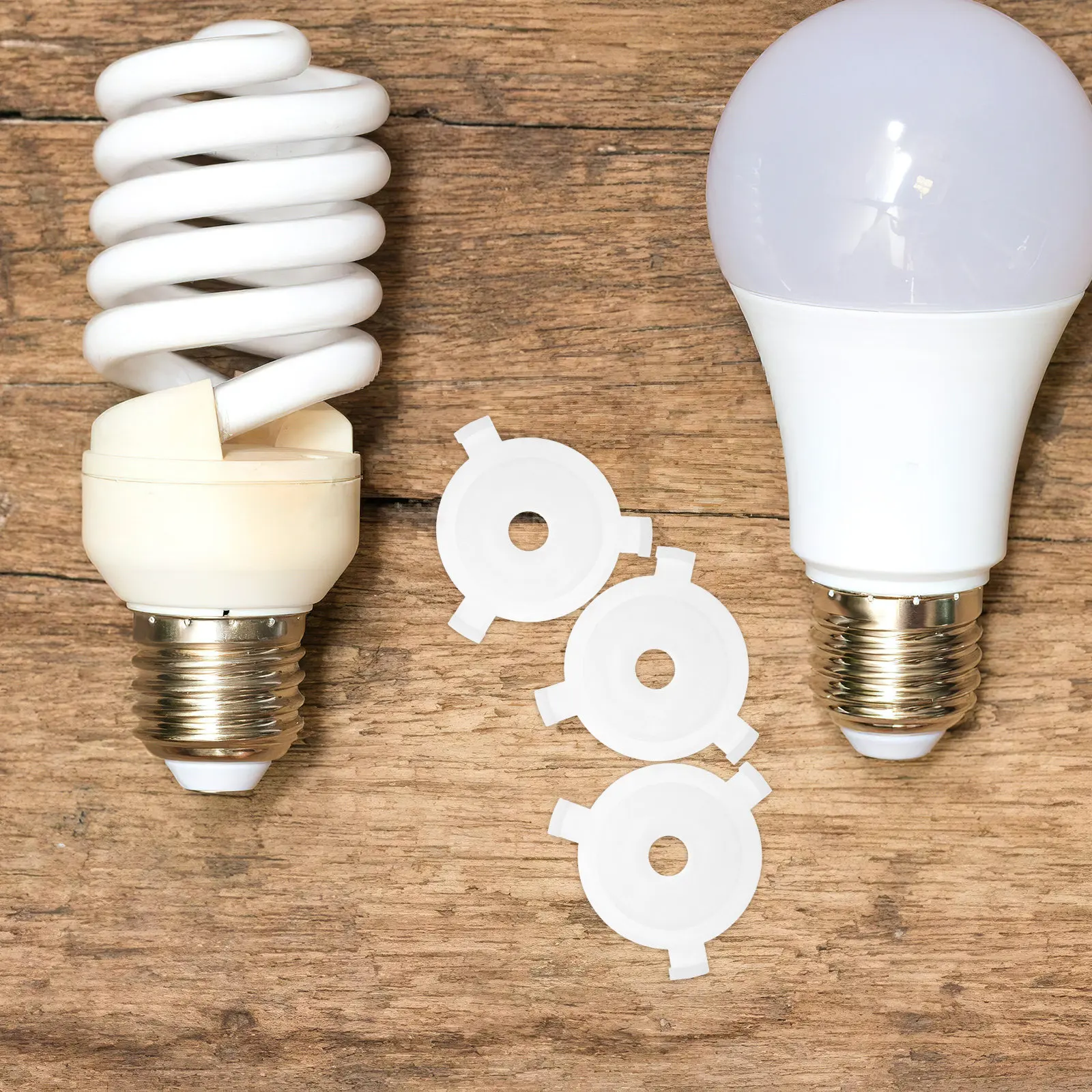 

24 шт. Переходные кольца для ламп E27 на 10 мм, уменьшающие кольца-адаптеры для плафонов, детали для держателей ламп, подвесных светильников и светильников-брашей