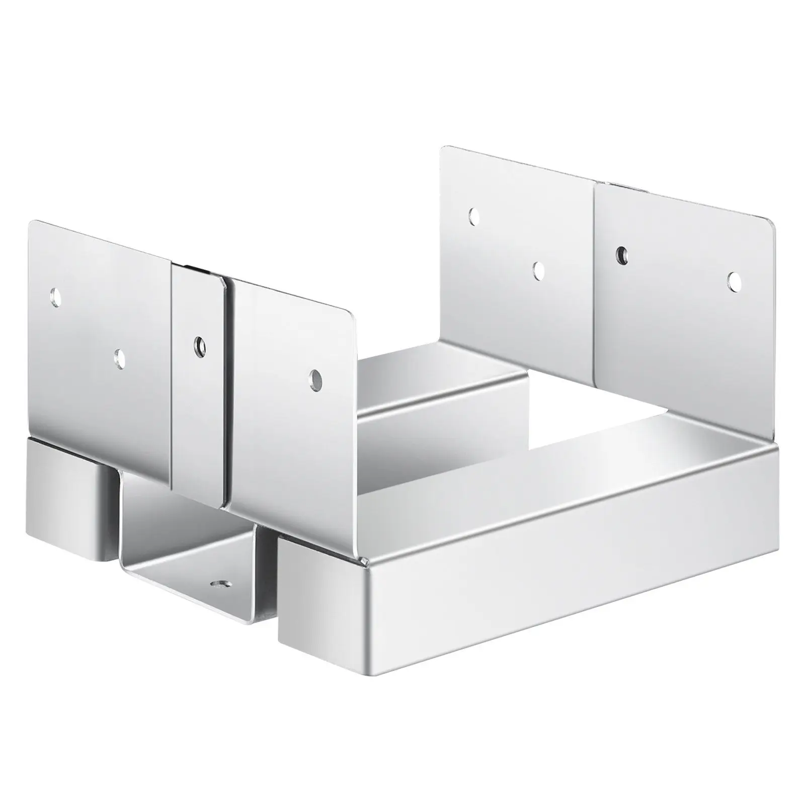 

10 Pcs 6x6 Post Base Bracket Post Anchor for Concrete Inner Size 5.49x5.57 in