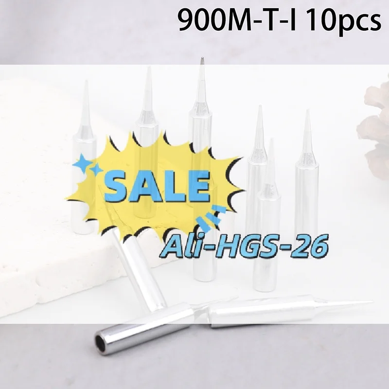 

Ремонтируйте свой утюг! Набор из 10 наконечников 900M-T-I, восстанавливает эффективность пайки, комплект для легкой замены для паяльных станций