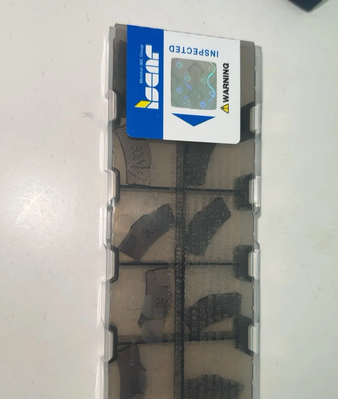 

Hard alloy cutting blades TGMF404 IC908