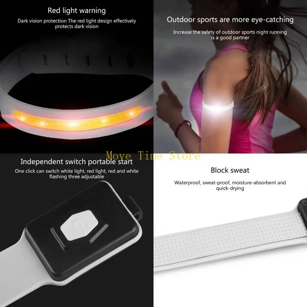 

92me Safety Light-Up Runner Runner Run Light Lights 3 Режимы освещения.