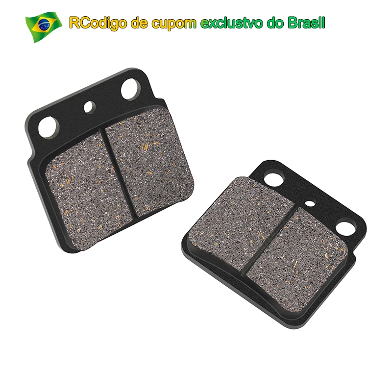 Pastilhas de freio traseiro para motocicleta, pastilhas de freio traseiro para suzuki lt 250 LT-Z 400 LT-R 450 lt 500 rl para kawasaki ksf 400 kfx ercatic cat 400 dvx 2x4