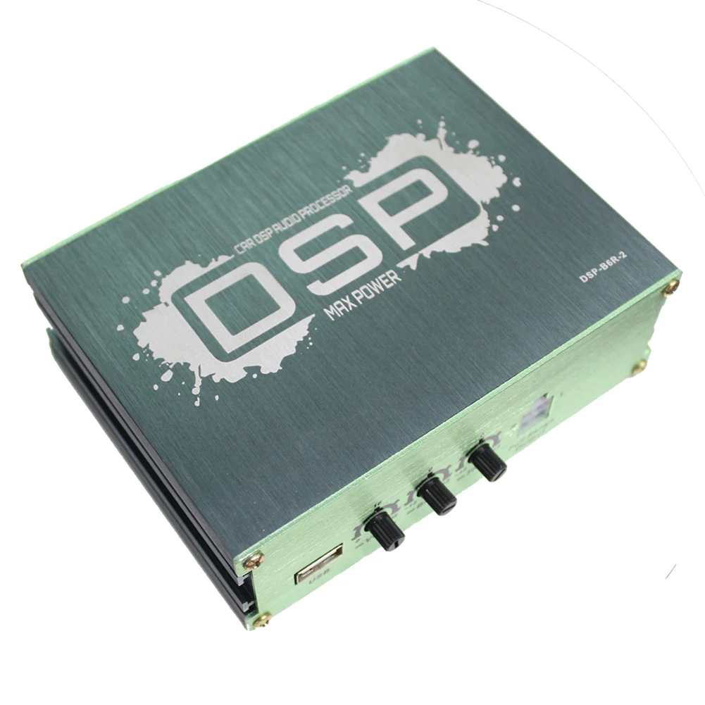 سيارة DSP معالج الصوت الرقمي دعم APP التحكم DSP سيارة مكبر كهربائي 6 ميناء الصوت معالج الصوت الرقمي اكسسوارات السيارات