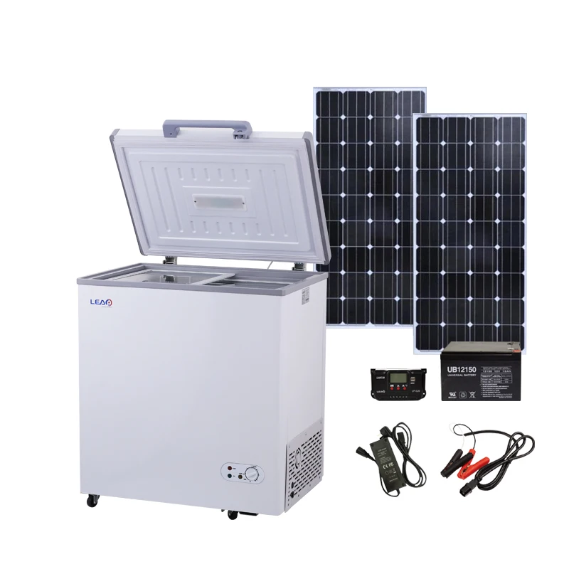 

New Product White Indoor and Outdoor Use Solar Chest Freezer