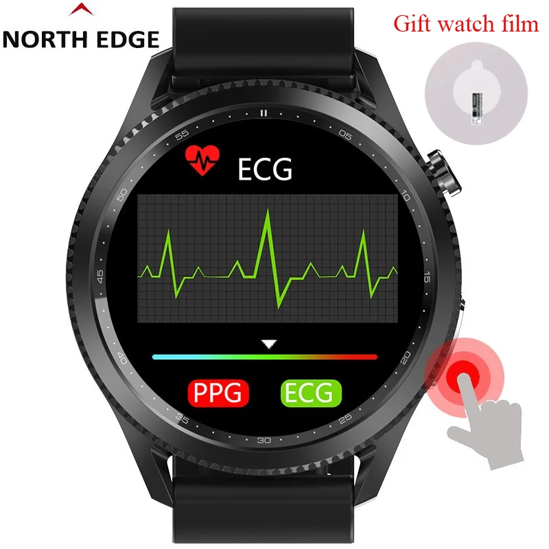 

Смарт-часы для здоровья, электрокардиограмма артериального давления, умный браслет, Bluetooth, монитор крови, квази-пленка для пожилых мужчин