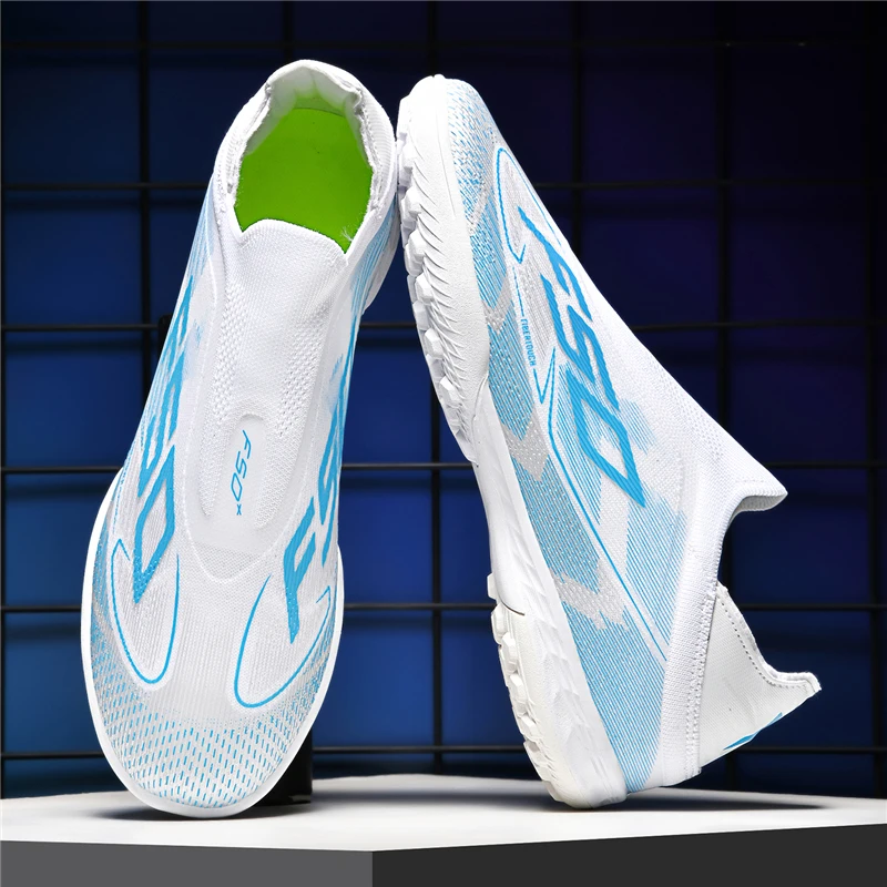 Men Soccer Shoes Cleats FG/TF Professional Original Women Football Boots Society Grass Indoor Training Unisex Non Slip Sneakers