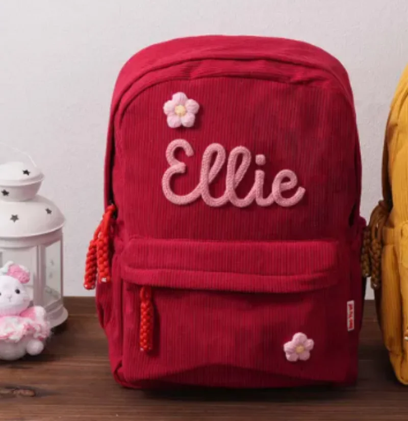 حقيبة ظهر مخصصة للأطفال، حقائب ظهر مخصصة للأطفال الصغار هدية عيد ميلاد، رياض الأطفال، هدية العودة إلى المدرسة، هدية فتاة الزهور
