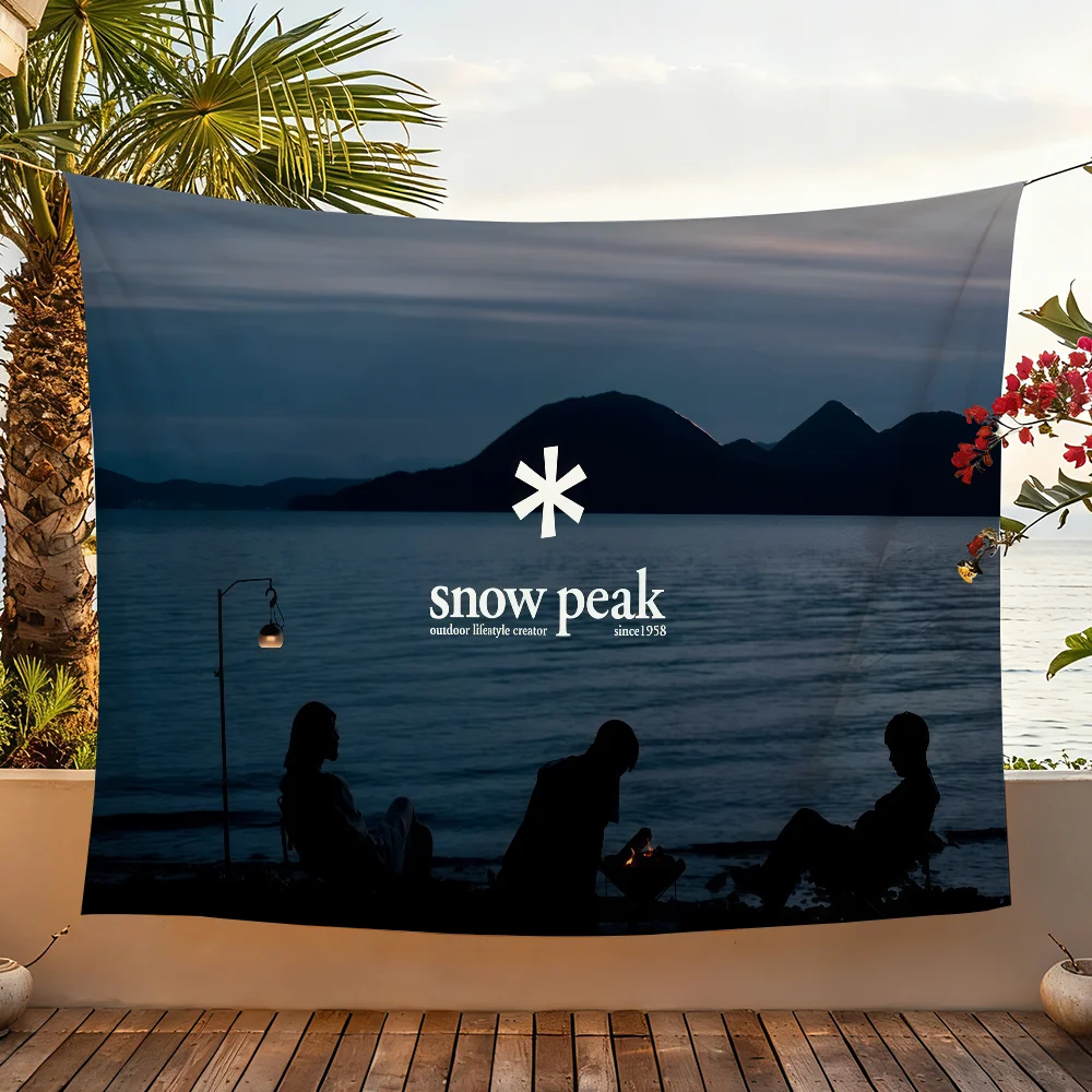 Fashion S-Snow Brand P-Peak-S Flag For Garden Party Living Room Home Wall Decor Banner Bedroom Outdoor Tapestry