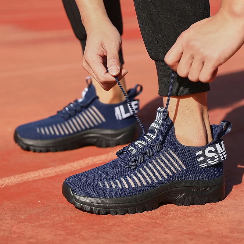 Mens Running Shoes Lightweight Breathable Mesh Sneakers for Jogging Gym Workout Mens Casual Shoes Slip On Walking Shoes for Men - view 6