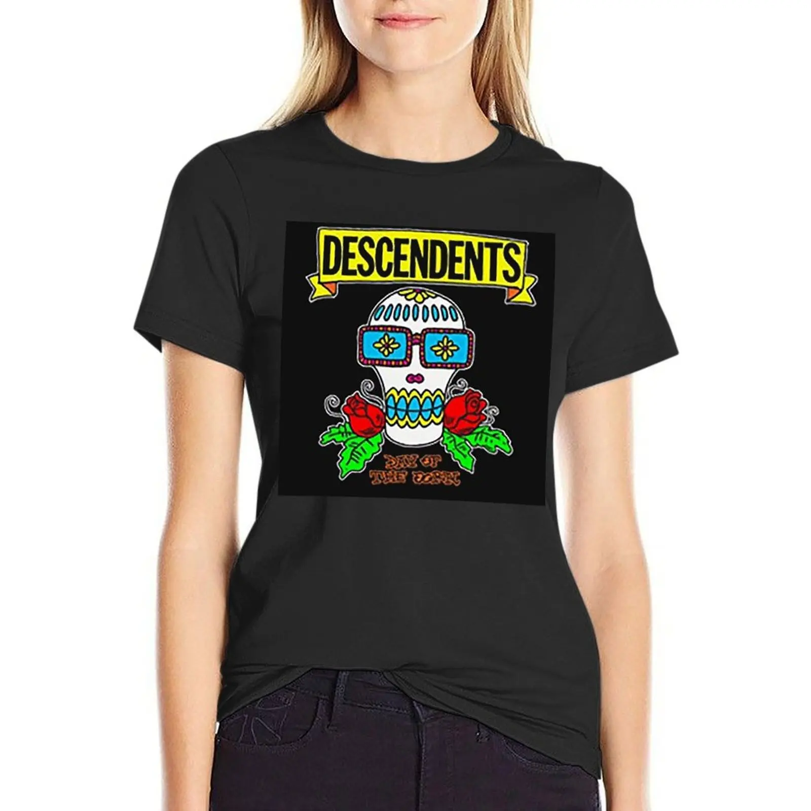 Top Descendents T-Shirt blanks tops tees summer tops t-shirts for Women cotton