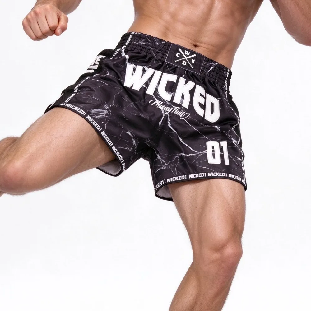 Low Price Clearance (while Stocks Last) Match Muay Thai Pants Fighting Shorts Fitness Sanda Training Boxing Sanda