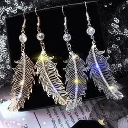 Delysia King  Feather earrings