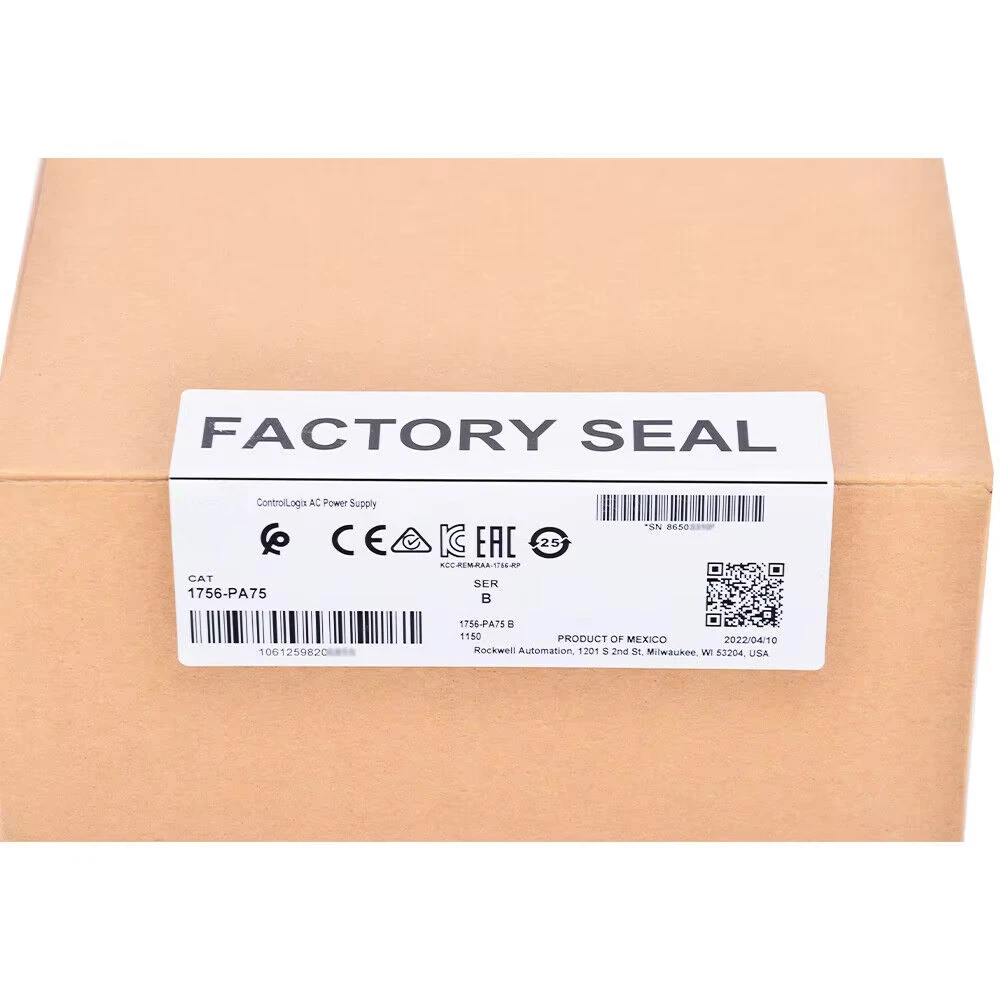 2022 Neues AC-Netzteil AB 1756-PA75 /B mit Fabrikdichtung