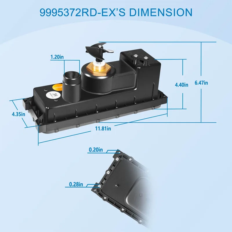 9995372RD-EX Maytronics Dolphin Robotic Pool Cleaners Motor Unit for Advantage Plus, Deluxe 4, Discovery (Old), Triton (Old) Etc