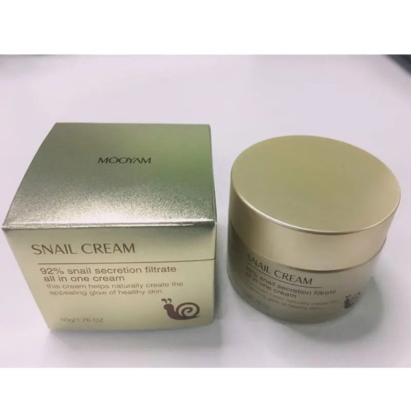 Crème pour le visage à base de bave d'escargot, anti-déformable, anti-vieillissement, blanchissante, hydratante, acide, nourrissante, sérum pour tous les soins de la peau