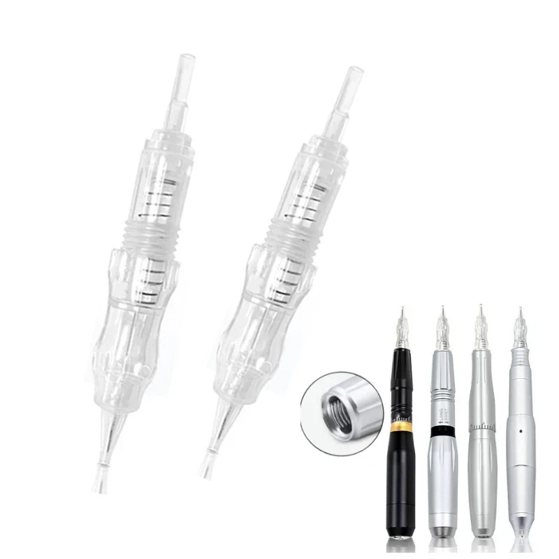 10pcs Box High Quality Black Pearl Machine Needle for Permanent Makeup Eyebrow Tattoo Cartridge Needle Microneedlin Supplies