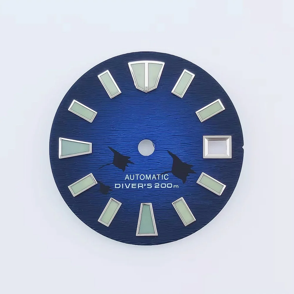 

Customized 29mm Green Luminous Dial NH35 Watch Dial Fit for NH35 NH36 Movement 29mm Watch Dial