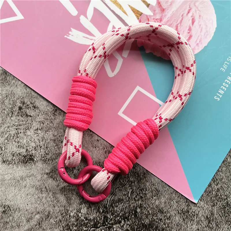 Keychain Cotton Thread Lanyard Color Key Chain