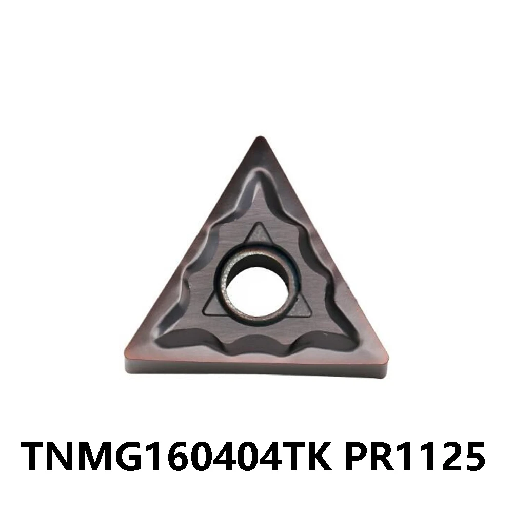 Original TNMG160404TK TNMG160408TK PR1125 Carbide Inserts Turning Tools TNMG160404 TNMG160408 TK CNC Lathe Cutter TNMG 160404 TK