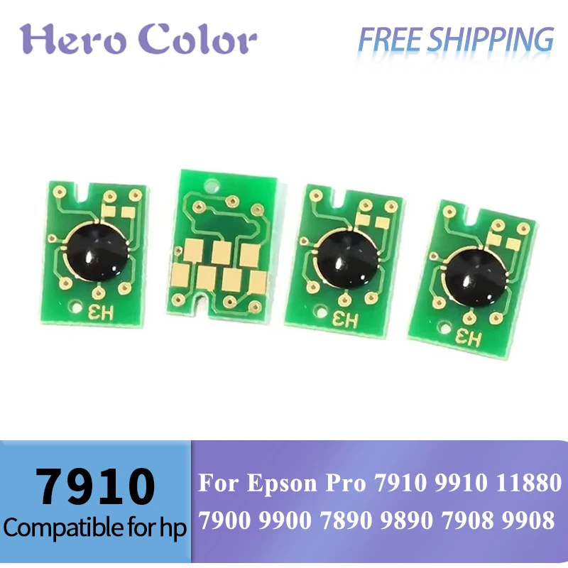 

10PCS-50PCS 7910 Maintenance Box Chips for Epson Pro 7910 9910 11880 7900 9900 7890 9890 7908 9908