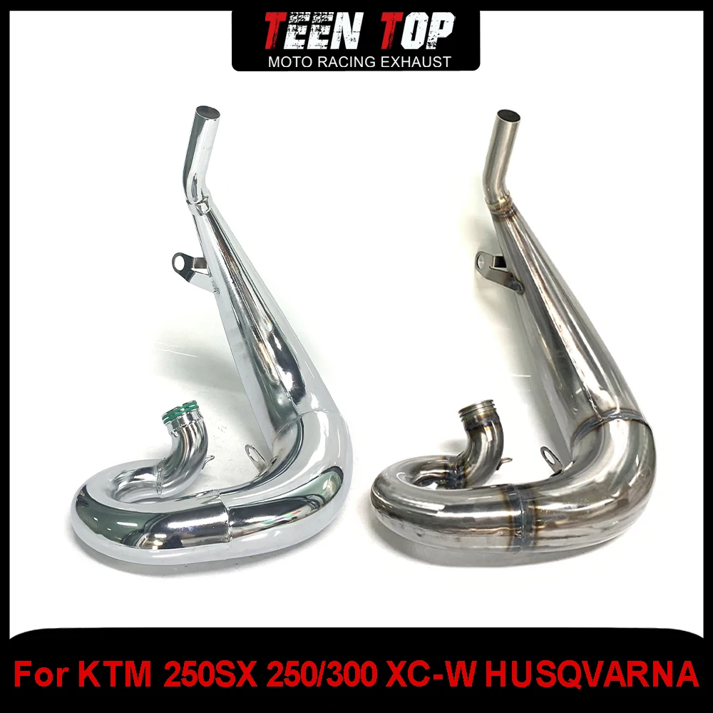 Offroad Bike Exhaust Escape Front Connection Pipe For KTM 250SX 250/300 XC-W Exhaust Header For HUSQVARNA TE250/TE300 2023