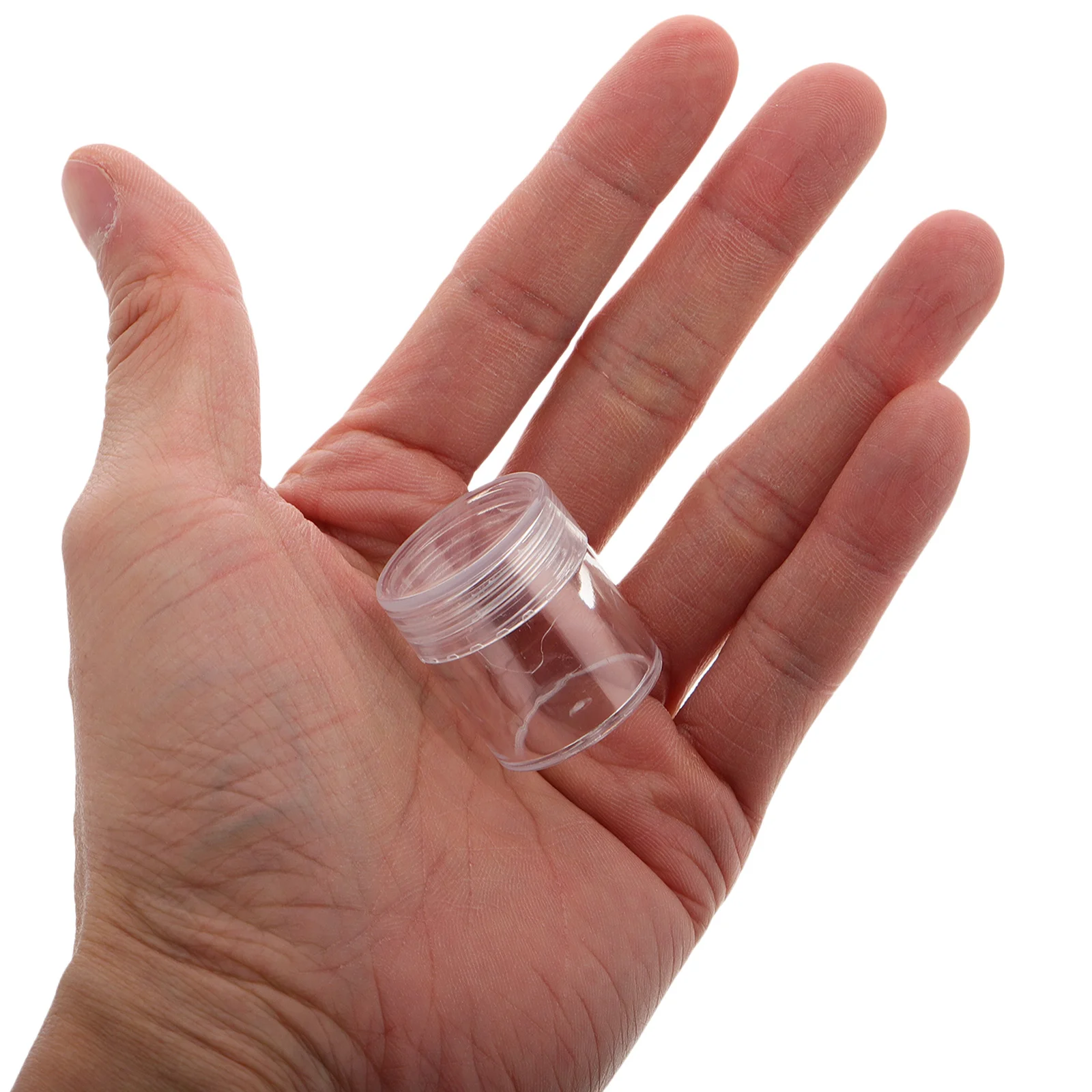 

30Pcs Plastic Organizer Bottles High Transparency Storage Case for Medicine Cosmetics Food Small Item Organizer Box