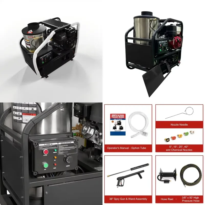 for Jet Cleaner 4000PSI 250Bar Commercial Heavy Duty High Pressure Washer Low Maintenance Industrial Cleaning Machine