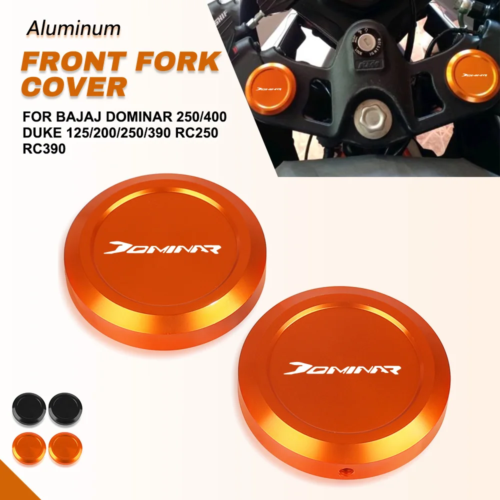 

For Bajaj Dominar 250/400 Duke 125/200/250/390 RC250 RC390 Duke390 Front Fork Suspension Top Cover Motorcycle Shock Absorber Cap