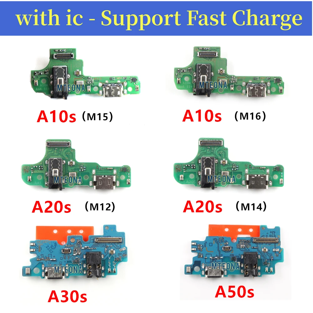 

USB Charger Charging Dock Port Connector Flex Cable For Samsung Galaxy A10S A107F A20S A207F A30S A307F A50S A507F