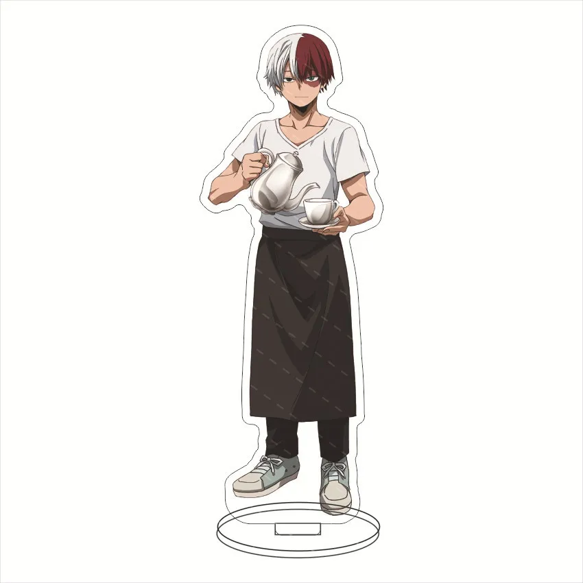 Magic Battle Anime My Hero Academia 15CM soporte acrílico modelo figura Cosplay soporte de placa Topper Fans decoración de escritorio de Navidad regalos