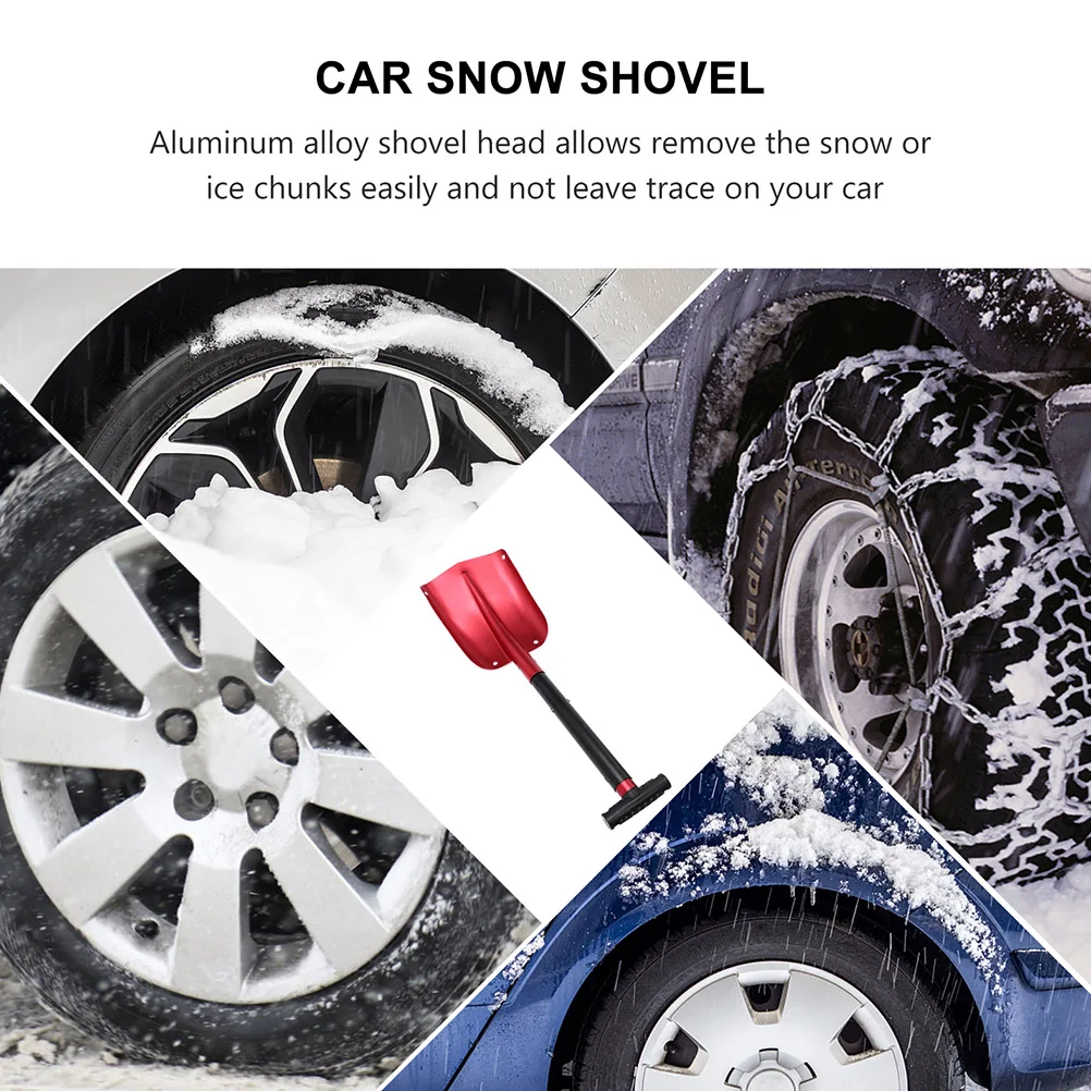 

Car Off-road Shovel Metal Wide Snowboard Scraper Bigger Spade Heavy Aluminum Removal Emergency Vehicle Outdoor Camping
