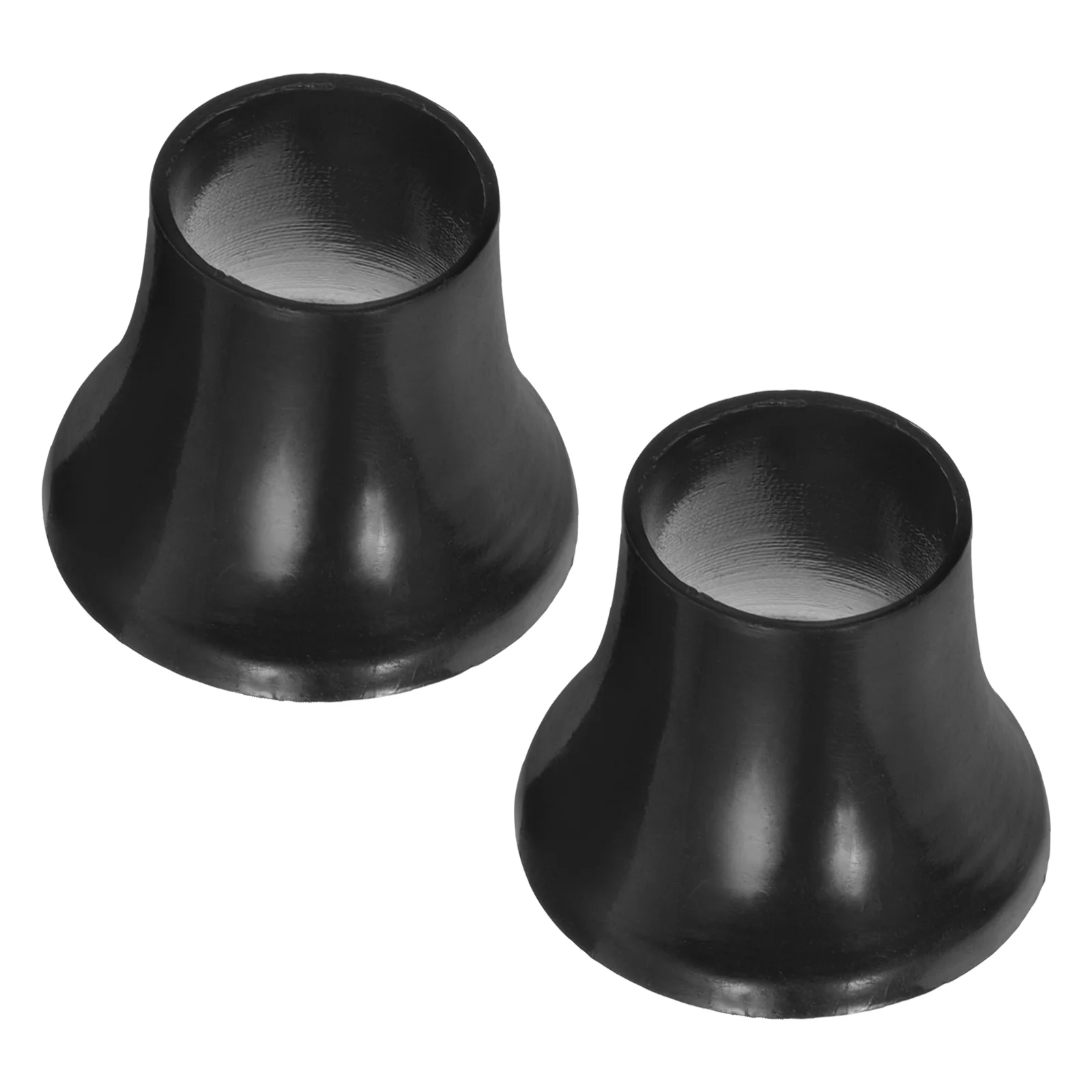 

2 Pcs Long Pole Umbrella Umbrellas for Rain Tip Covers Accessories Outdoor Replacement Parts