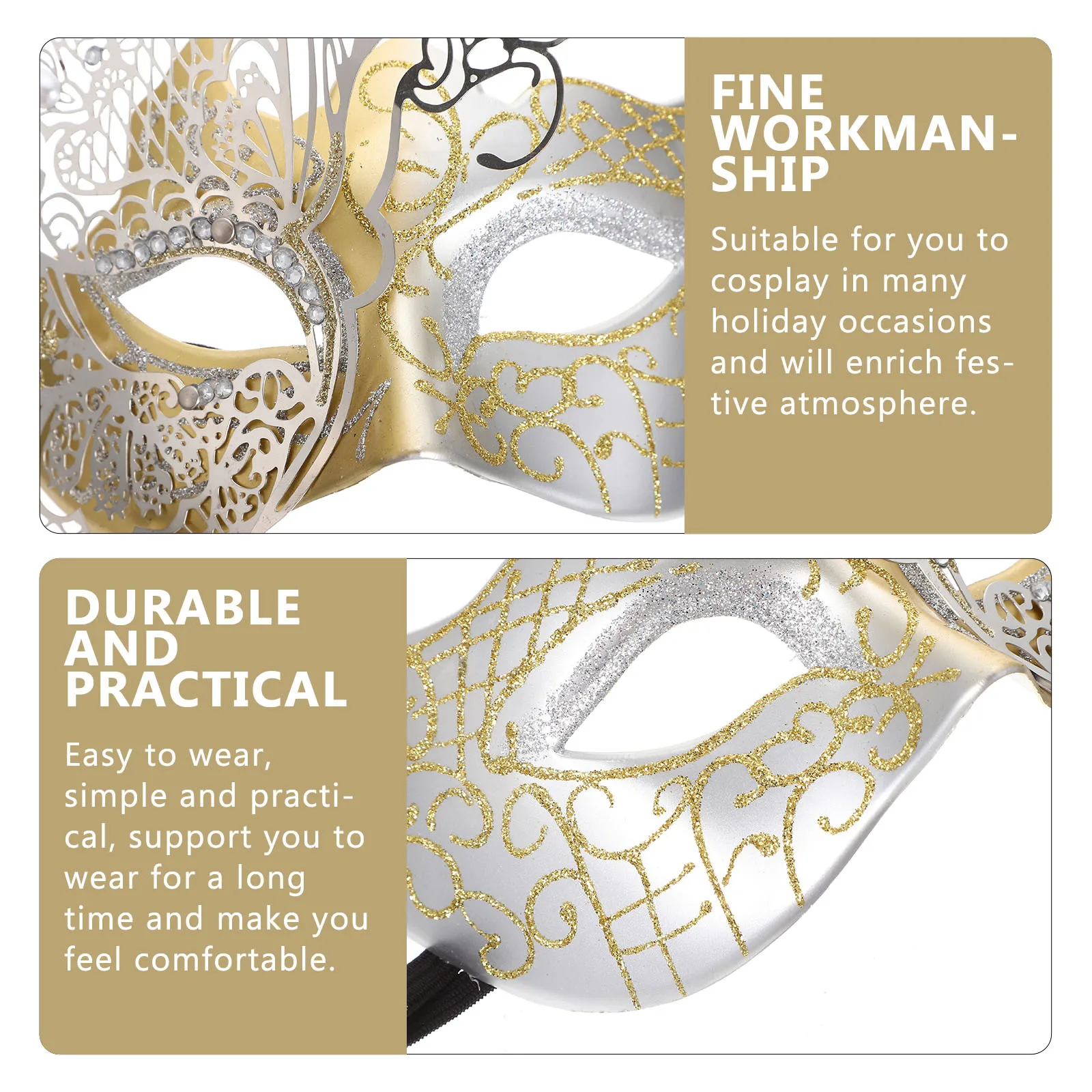Masques de Couple papillon d'halloween, 2 pièces, masques pour les yeux pour femmes et filles, mascarade, Costume de fête, accessoires de robe, décors de fête