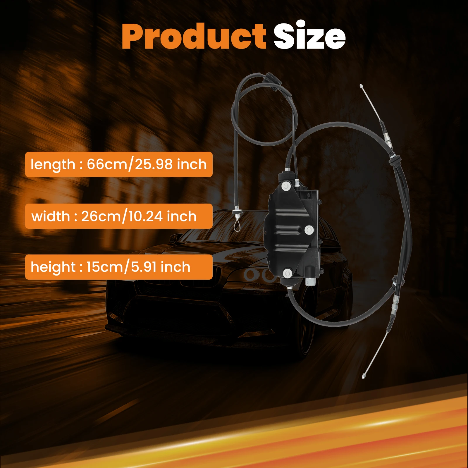 Frein de stationnement électrique, 6868514 6874220 pour BMW X5 F15/F85 2014-2018 V8 4.4L pour BMW X6 F16 2015-2019 V8 4.4L 34436864546