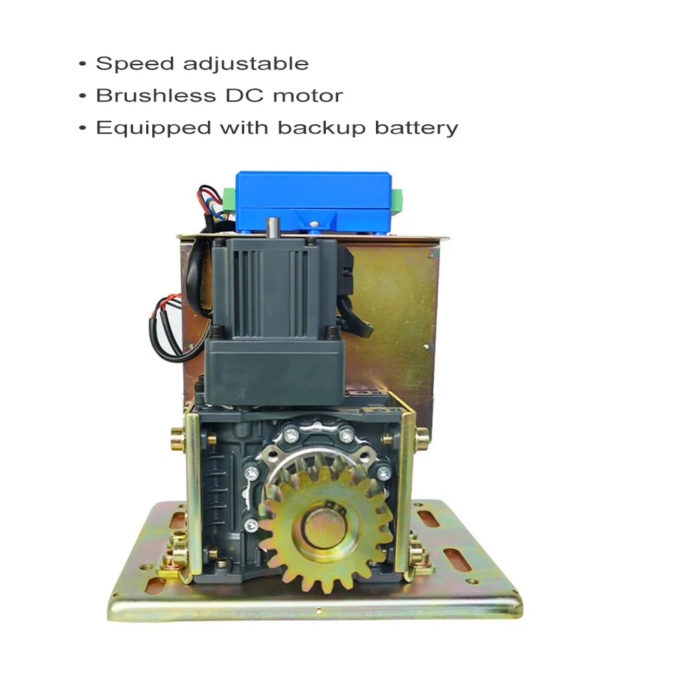 

Brushless Motor Drive 200W 2000kg Gate Opener With Door Acceleration Deceleration For Hospital Apartment Outdoor Use