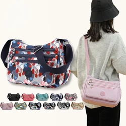 Oxford Cloth Women's Crossbody Bag 2023 Cloth Casual Backpack Messenger Nylon Canvas Bag Shoulder Middle-aged Mother Handbag