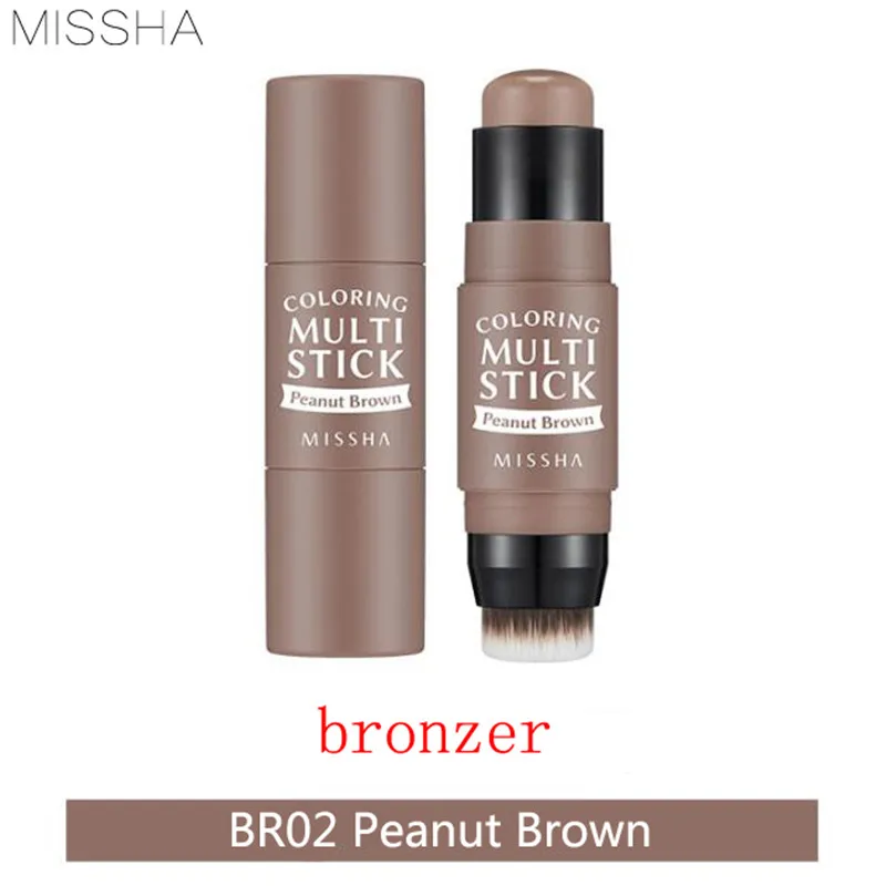 MISSHA Coloring Multi Stick 7.1g New Face Blusher Powder Highlighter Bronzer Makeup Minerals Shimmer Korea Cosmetics