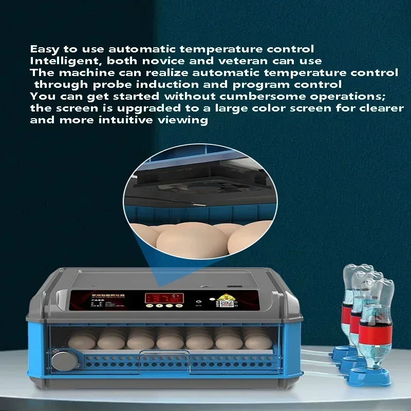 Home Electric Incubator Chick Parrot Rutin Chicken Water Bed Hatching Machine Box Small Home Incubator