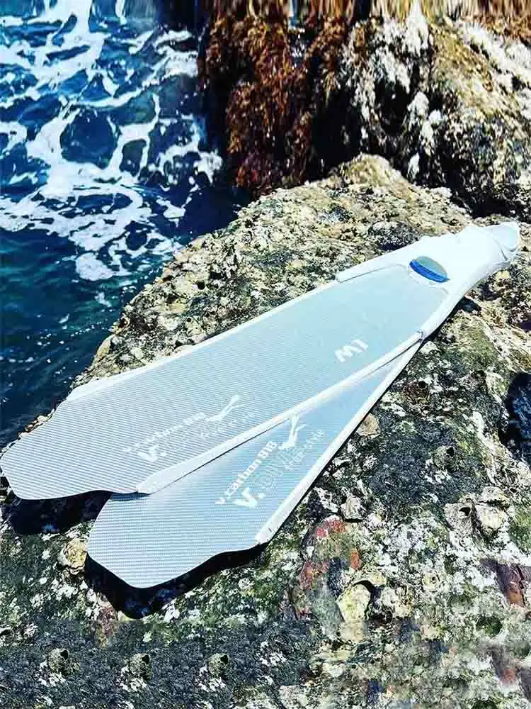 Free Diving Professional Long Fins Universal Diving Carbon Fiber Mermaid Fins Durable Medium Stiffness Brand Official Exclusive