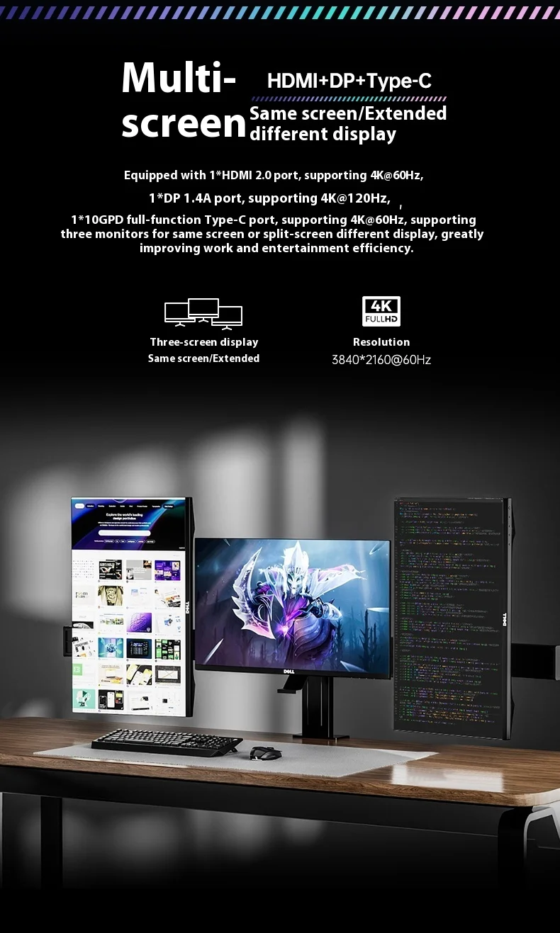 اللوحة الأم TOPC AMD R7 7745HX R9 7845HX/8945HX اللوحة الرئيسية DDR5 * 2 2 * M.2 PCIe4.0 2280 SSD واجهة غنية WiFi6 BT5.3 4 * SATA3.0 #6