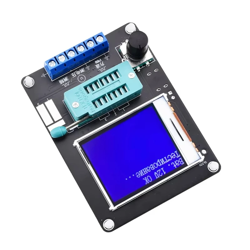 

Диод Емкость ESR Измеритель напряжения и частоты ШИМ Генератор прямоугольной волны Комплект электроники Русская версия