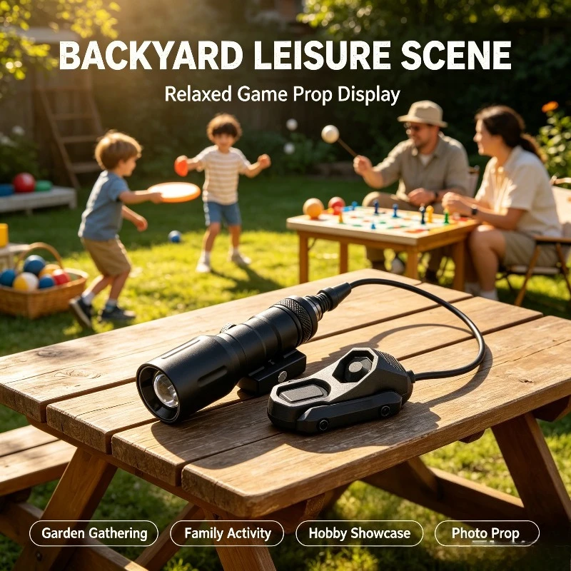 Rugged Hand‑Friendly Alloy Flashlight Long & Short Version Strobe Torch High Brightness Hand Lamp