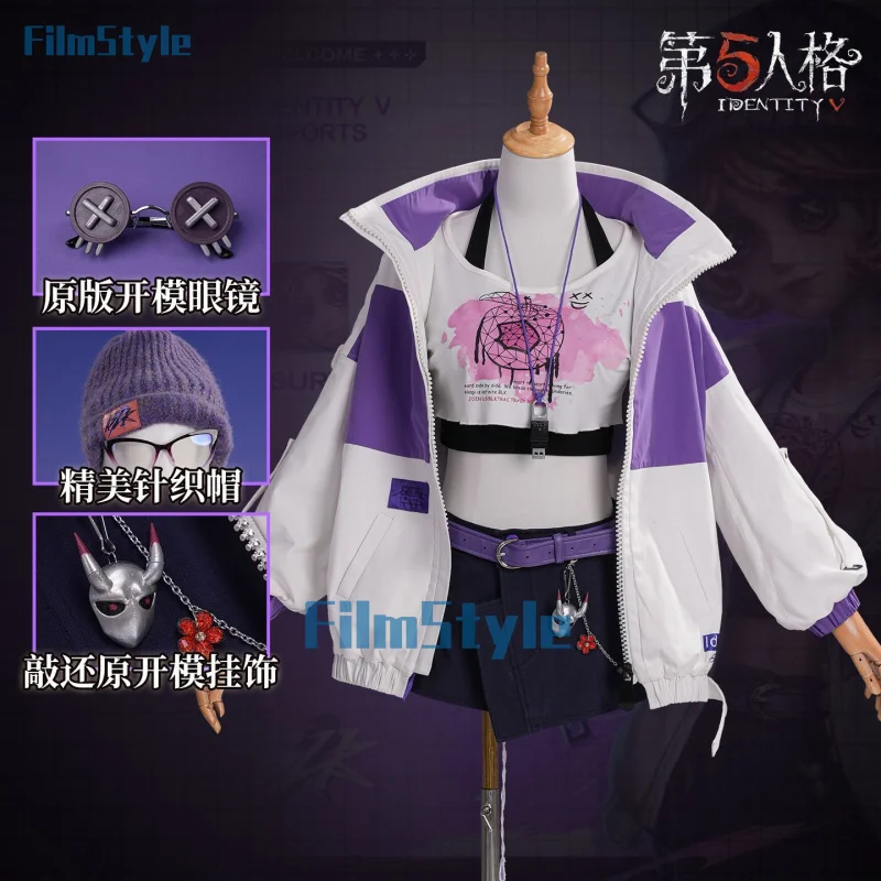 

‌BLK.Mechanic Cosplay Game Identity Ⅴ Tracy Reznik Uniform Halloween Carnival Party Christmas Play Role Clothes Clothing