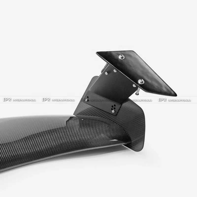 مناسبة لـ (الولايات المتحدة الأمريكية المحلية) تناسب Civic TypeR FK7 FK8 VTX2V الخلفية GT سبويلر الكربون GT الجناح (أرجل الكربون الجافة) #5