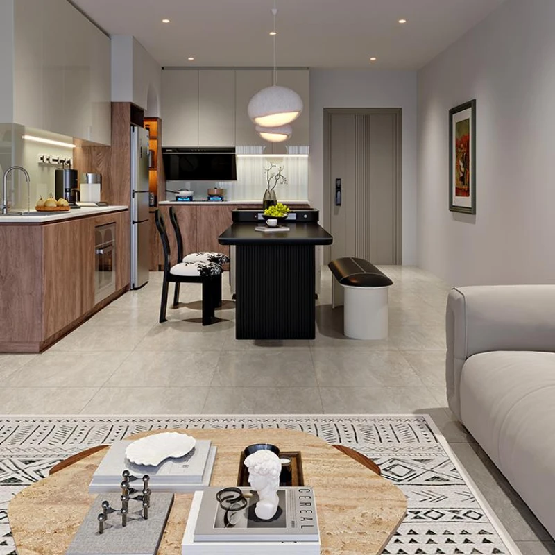 

Salon Storage Modern Table Nordic Italian Expandable Kitchen Dining Tables Chairs Modern Villa Italian Mesa Unique Furniture