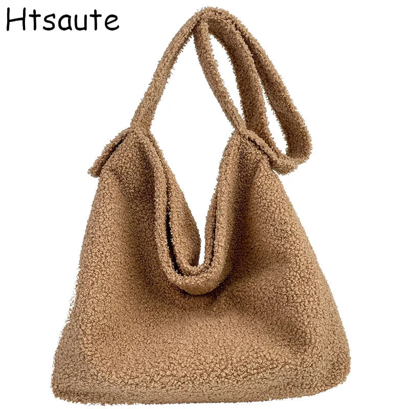 

High-end bags for women single shoulder crossbody bag all-match large-capacity messenger handbag solid color tote bags bolasa