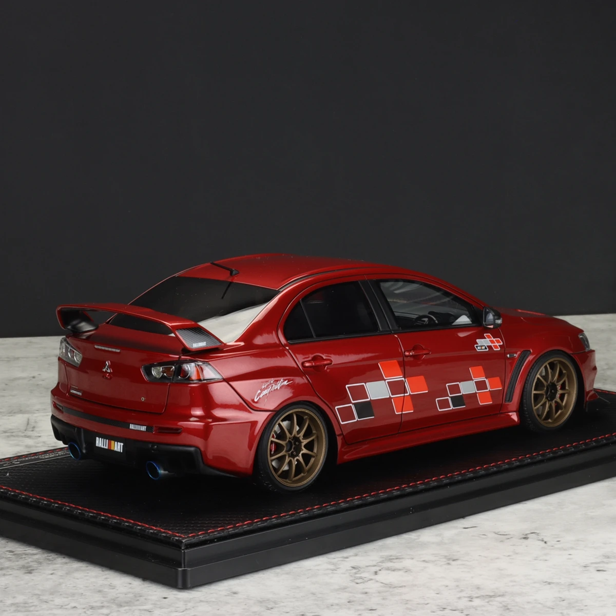 IG 1:18 EVO X CZ4A JDM Simulation Limited Edition Resin Metal Static Car Model Toy Gift